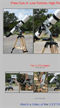 Mobile Screenshot of halfhitchtelescope.com